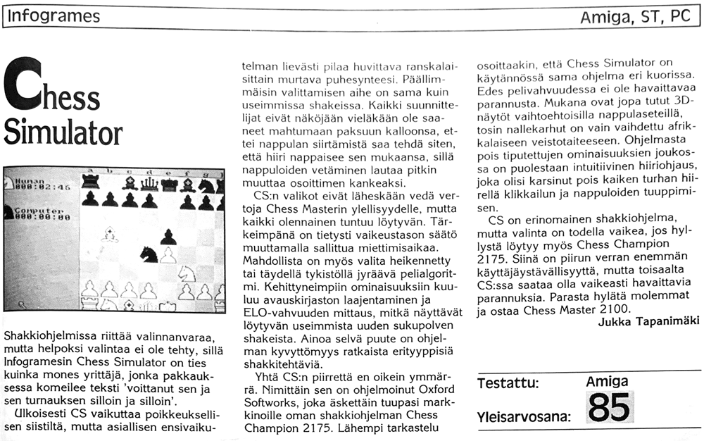 Chess Simulator